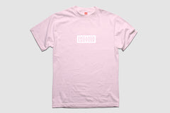 Box Logo: White on Pink