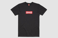 Box Logo: Red on Black